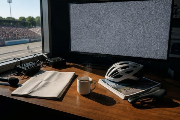 Rai interrompe la diretta del campionato del mondo di bici per 25 minuti