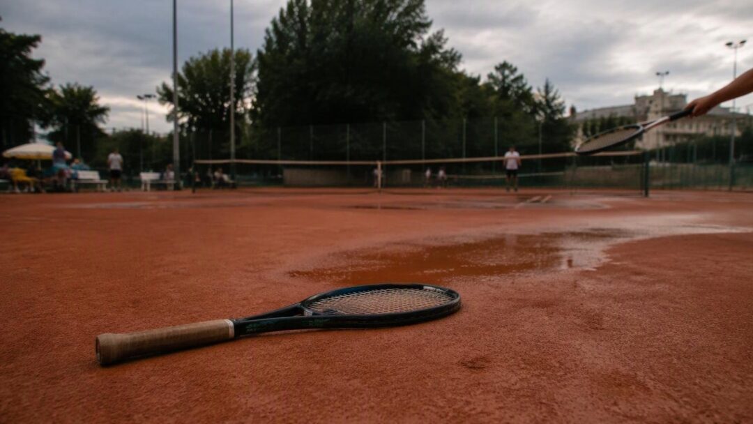 Valente e Paganetti ai quarti, mentre la pioggia blocca i match maschili a Pula