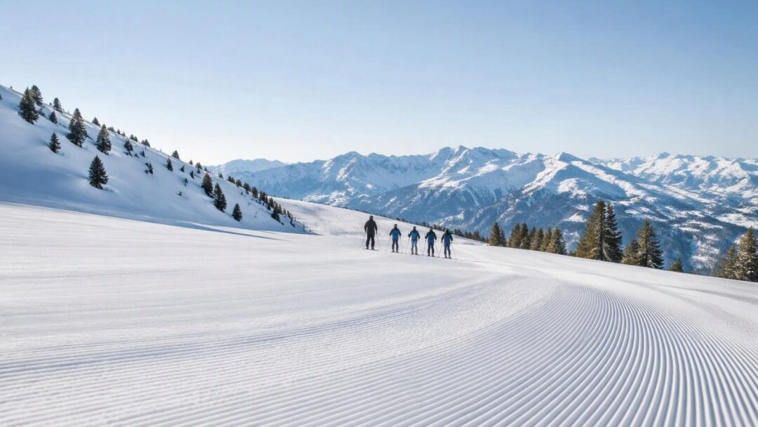 Allenamento quattro giornate del freesnow azzurro a Scharnitz