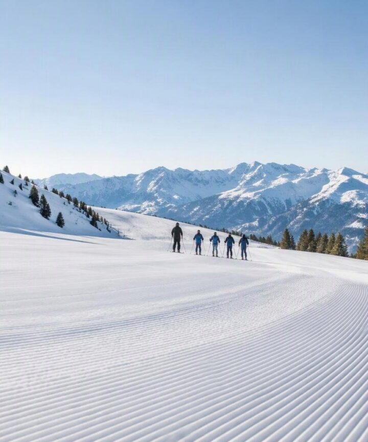 Allenamento quattro giornate del freesnow azzurro a Scharnitz