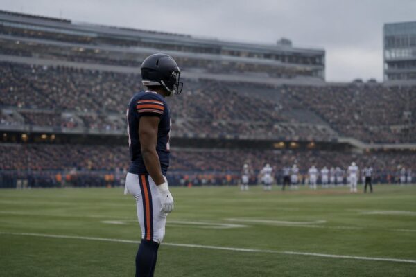 Ben Johnson rischia ma vince: i Bears fermano i Patriots