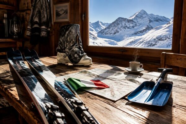 Italia: preparazione in Val Senales prima di Levi, Gurgl e Killington