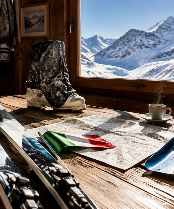 Italia: preparazione in Val Senales prima di Levi, Gurgl e Killington