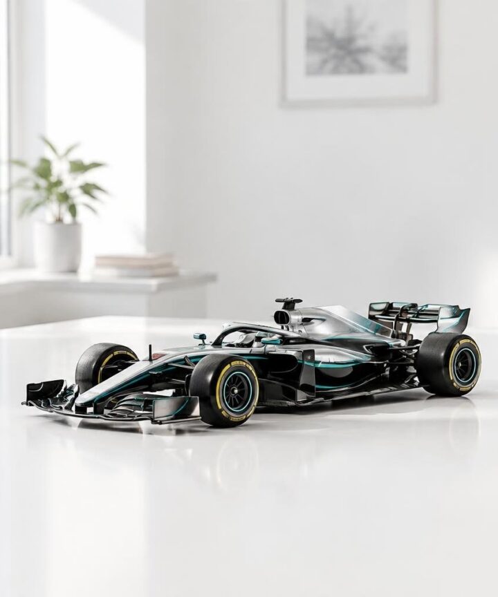 Modello 1:64 Mercedes-AMG F1 W17 di Andrea Kimi Antonelli in offerta Halloween