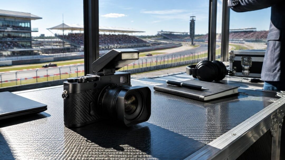 Nuova Leica Q3 43 Formula 1: tiratura limitata e accessori in carbonio