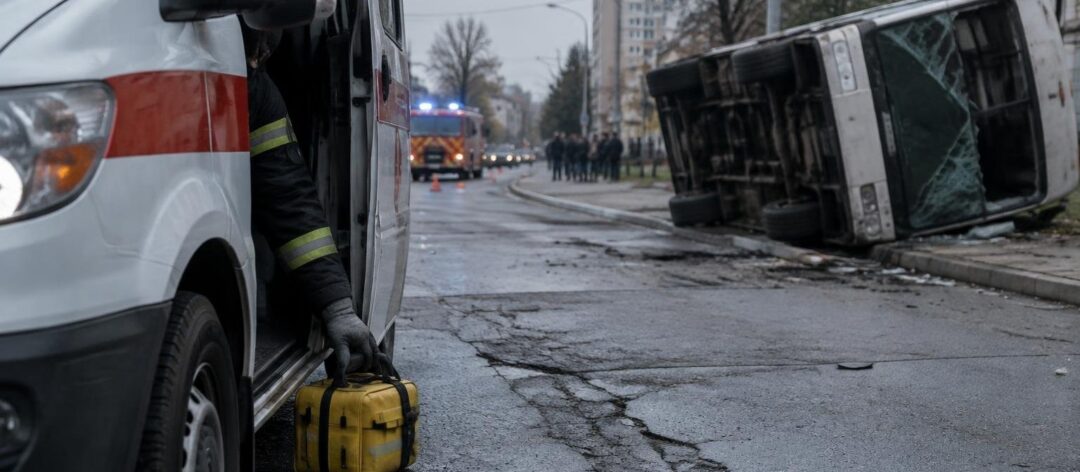 Schianto a Rosolina: pulmino esce di strada, sette feriti