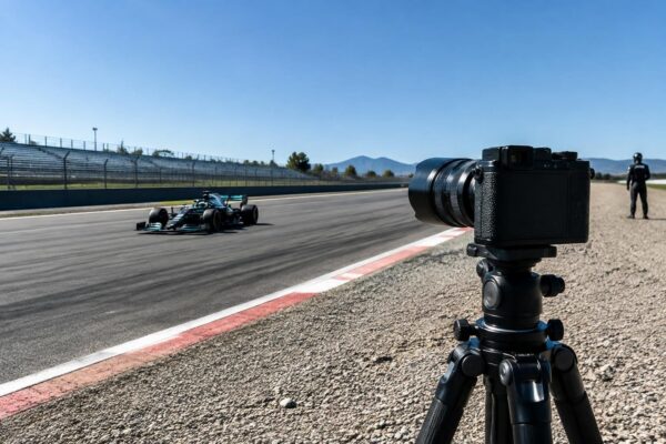 Scopri la nuova Leica Q3 43 Formula 1®, una fotocamera da corsa