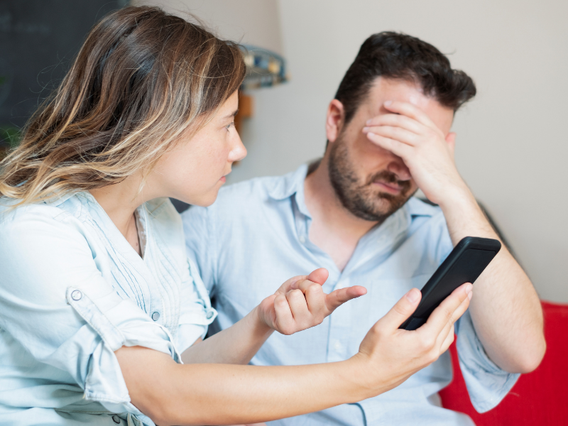 Come riconoscere un’infedeltà per la prima volta