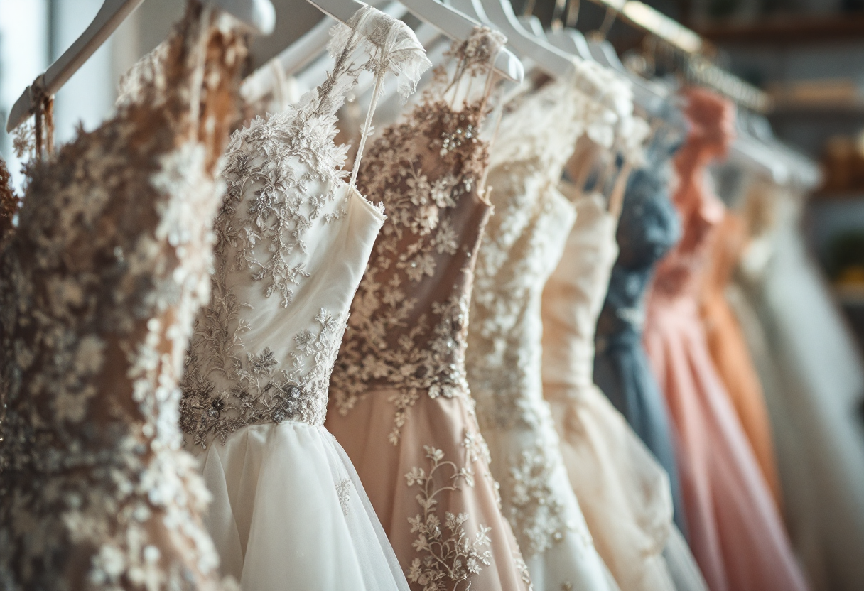 Abito da sposa raffinato per seconde nozze