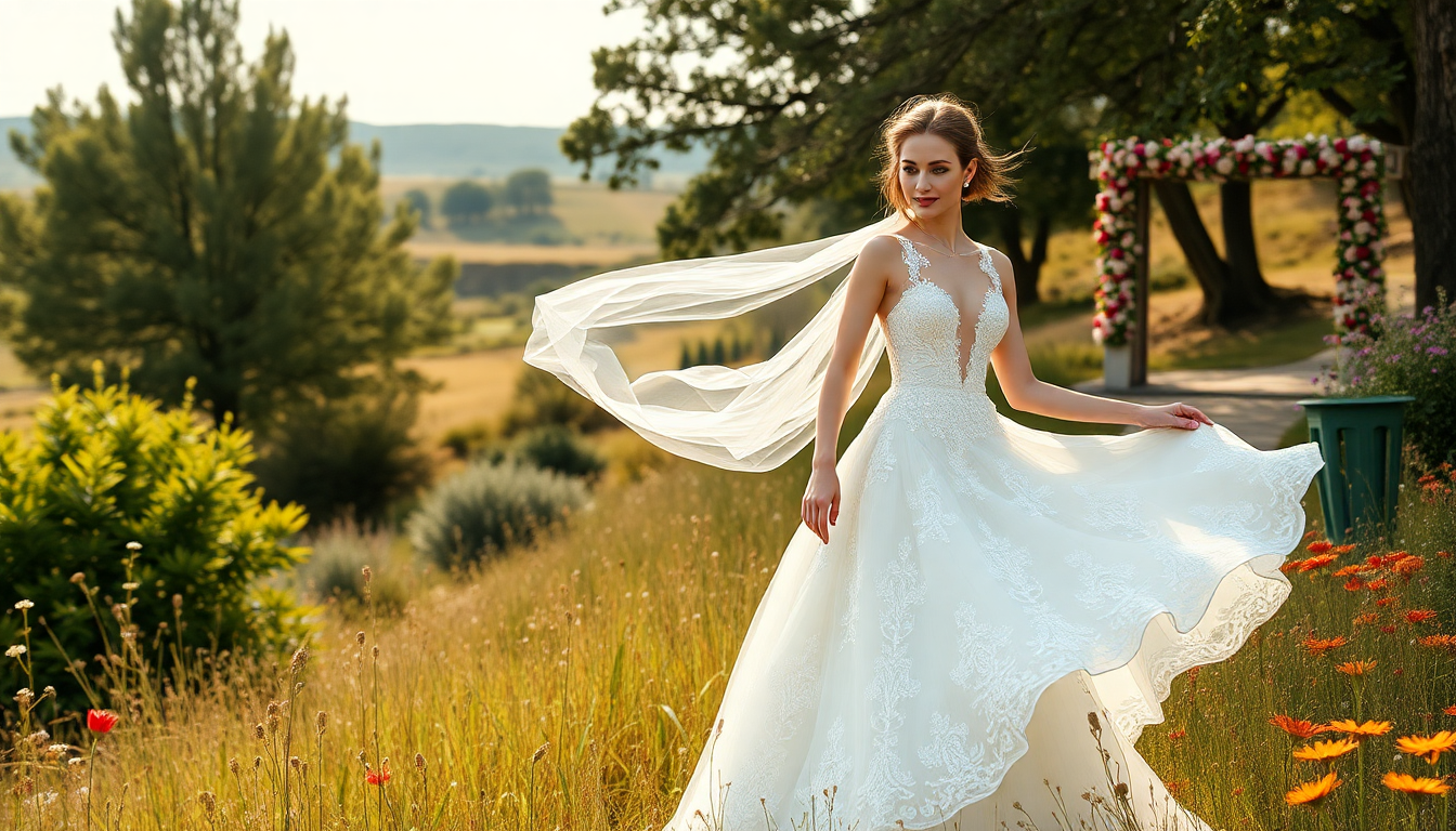 5 idee sorprendenti per abiti da sposa non convenzionali