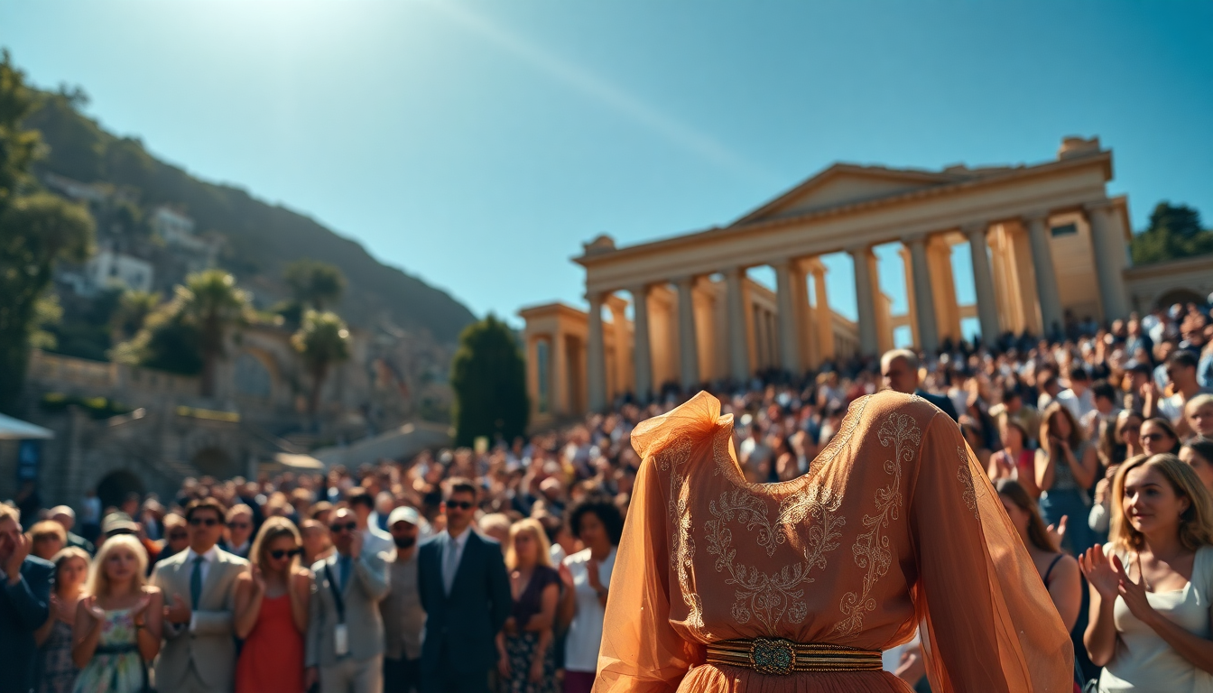 Alessandra Mastronardi incanta il Taormina Film Festival con il suo stile unico nel 2025