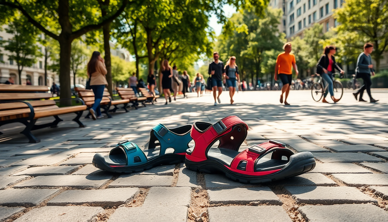 Come i sandali da trekking stanno conquistando la moda urbana
