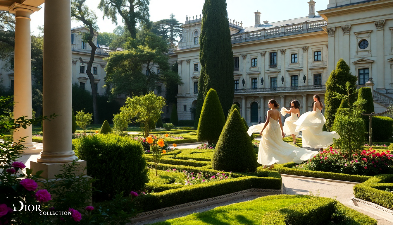 Dior celebra la moda con la Cruise Collection a Villa Albani nel 2025