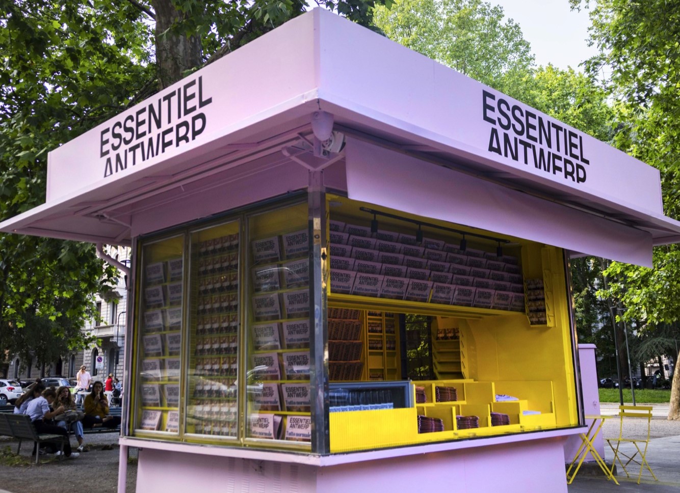 Essentiel Antwerp Kiosk: un angolo di stile e convivialità a Milano