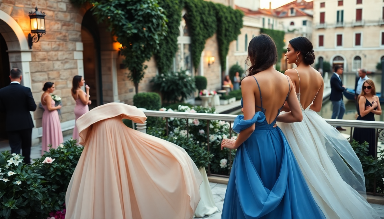 Gli outfit mozzafiato delle sorelle Jenner al matrimonio di Bezos