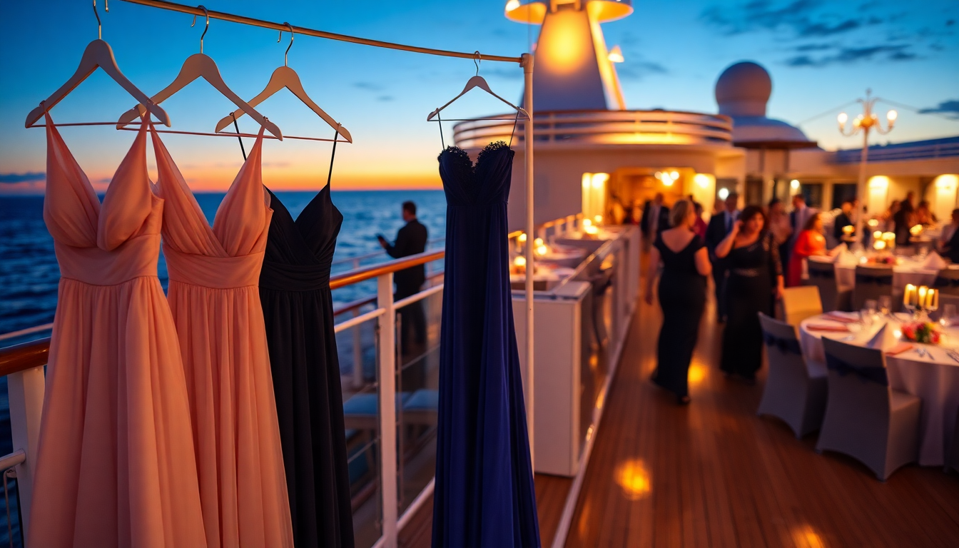 Guida completa per un look da gala indimenticabile in crociera
