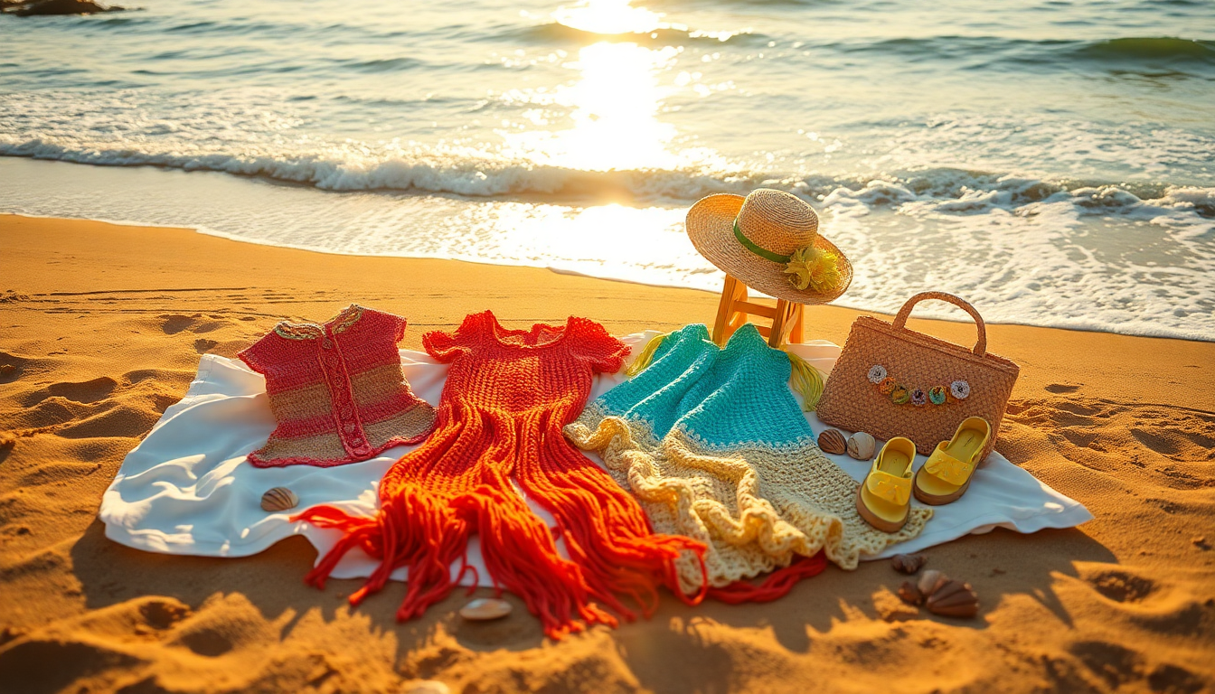 Il crochet diventa protagonista dell’estate 2025 con stili unici e creativi
