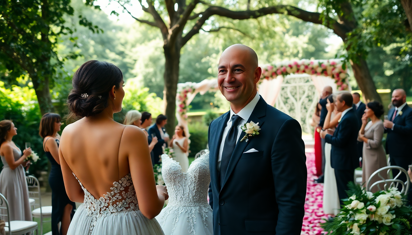 Lauren Sanchez e Jeff Bezos: i look mozzafiato del matrimonio più atteso