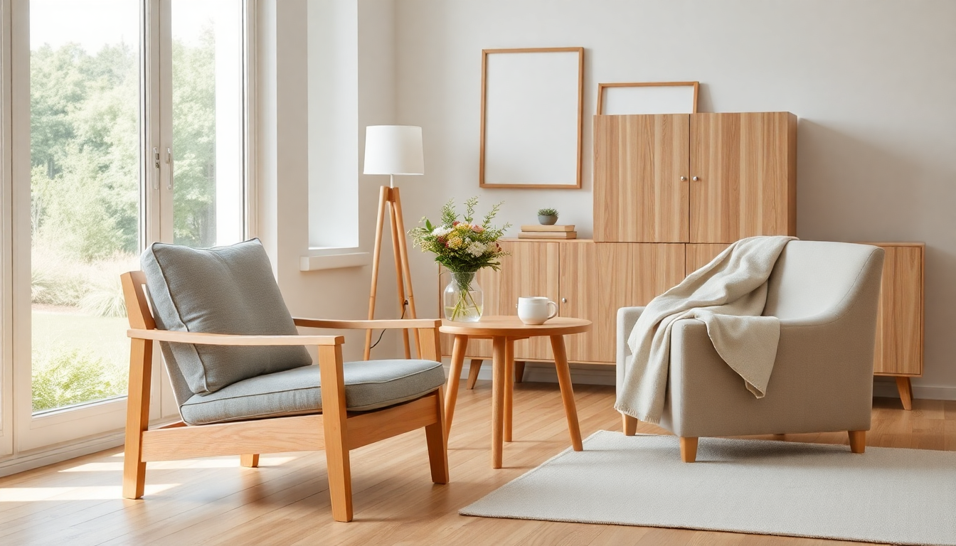 Rinnova la tua casa con sconti imperdibili su mobili dal design scandinavo nel 2025