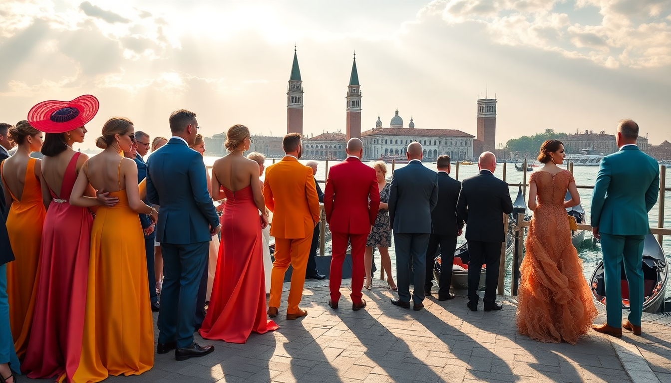 Stili sorprendenti: gli outfit degli invitati al matrimonio di Jeff Bezos