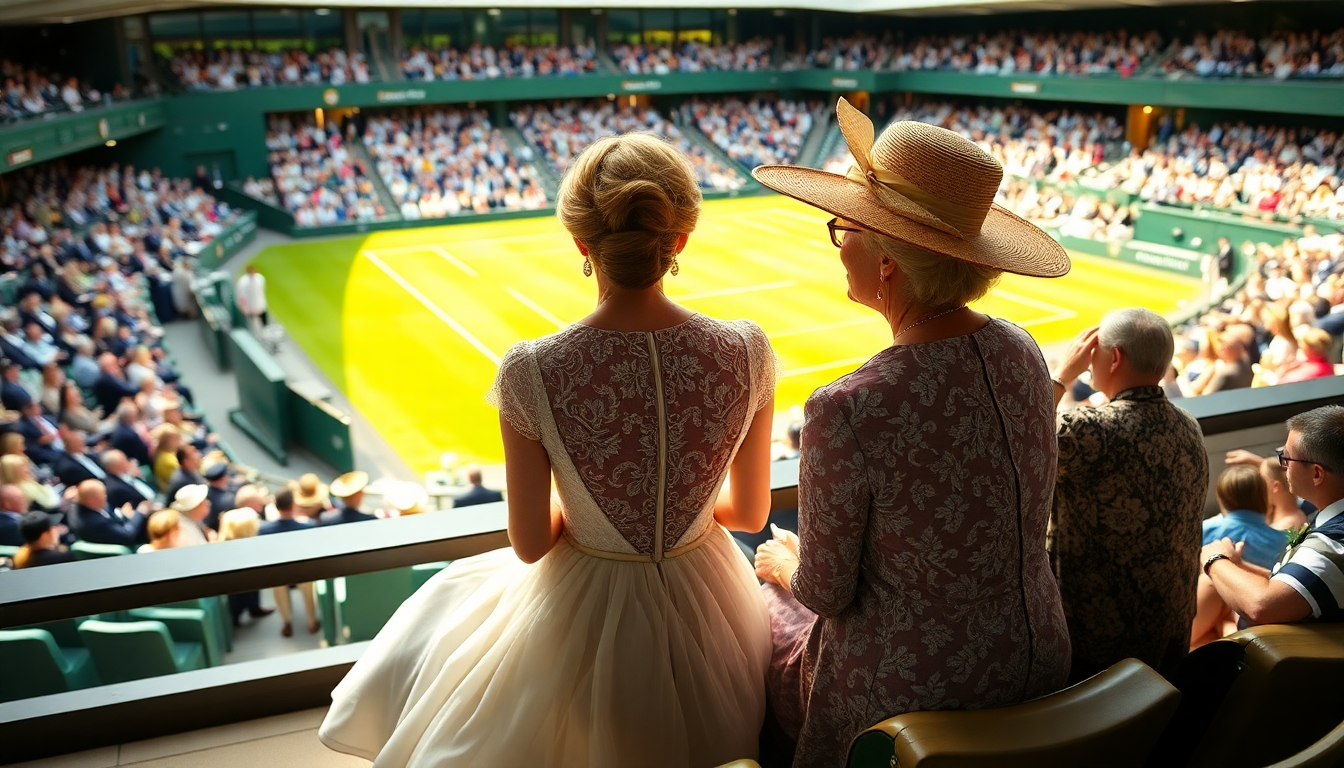 Cate Blanchett e il suo look impeccabile a Wimbledon 2025