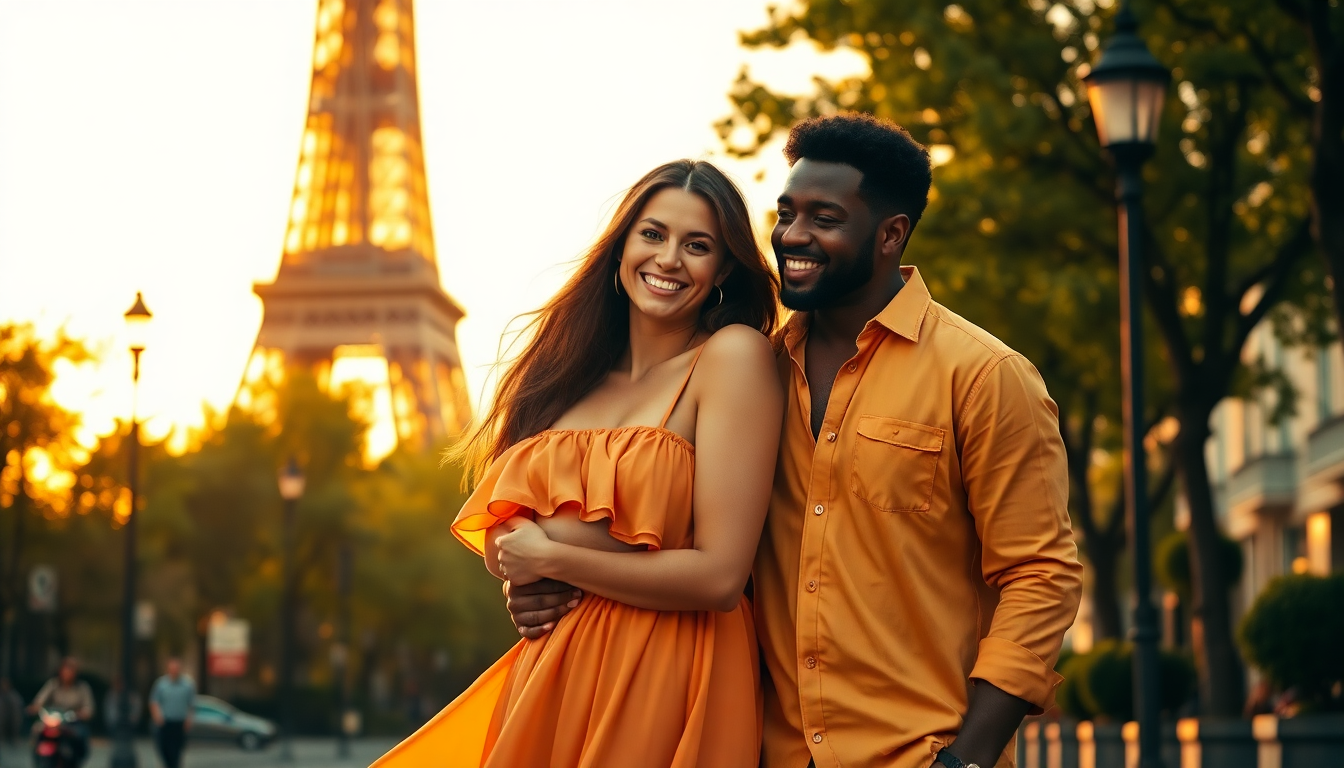 Elettra Lamborghini: il dolce selfie a Parigi con AfroJack