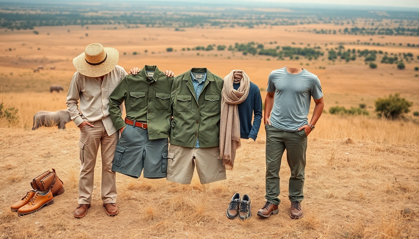 I migliori outfit per un safari indimenticabile in Sudafrica