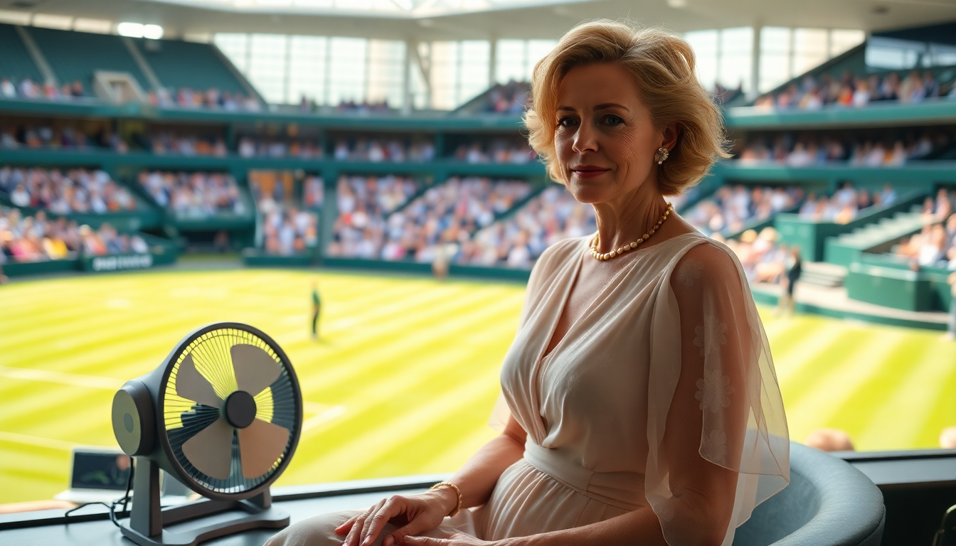 Il look di Cate Blanchett a Wimbledon: eleganza e innovazione