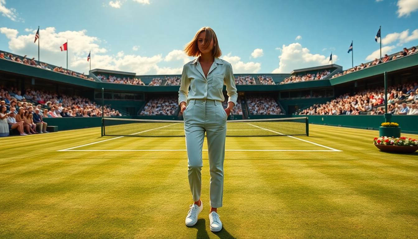 Il look impeccabile di Alessandra Mastronardi a Wimbledon 2025