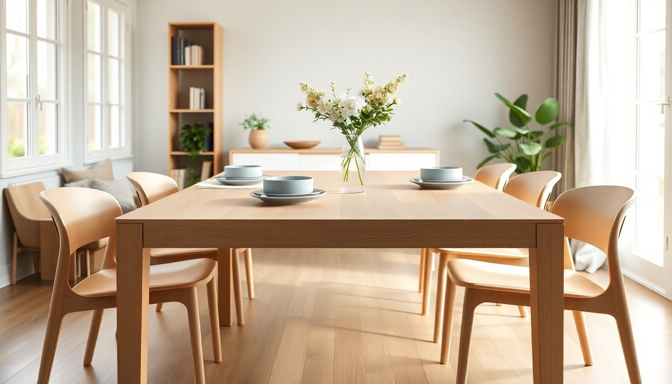 Il set da pranzo Vihals + Buslätt di IKEA: eleganza e funzionalità a un prezzo incredibile
