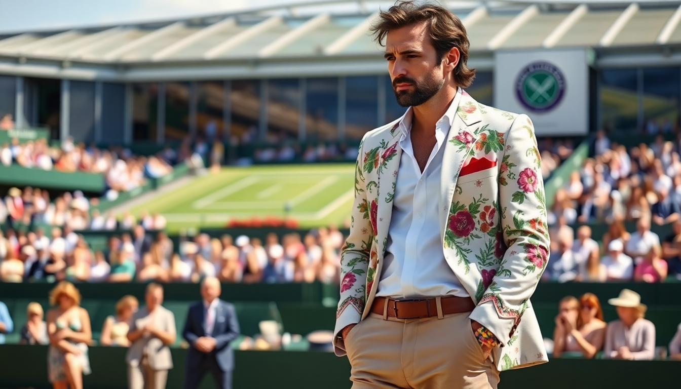 Il sorprendente outfit di Jovanotti a Wimbledon che ha catturato l’attenzione