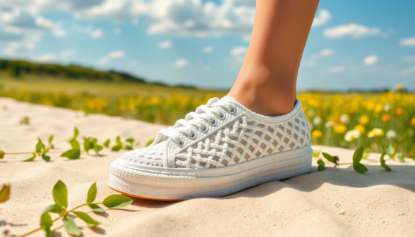 Le Superga in macramè: il must-have estate 2025