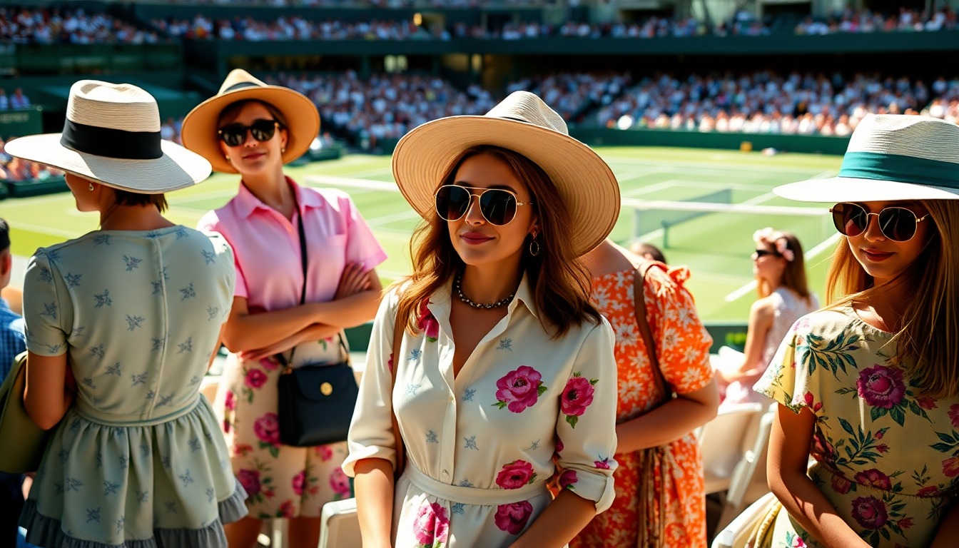 Scopri i look irresistibili delle celebrità sugli spalti di Wimbledon