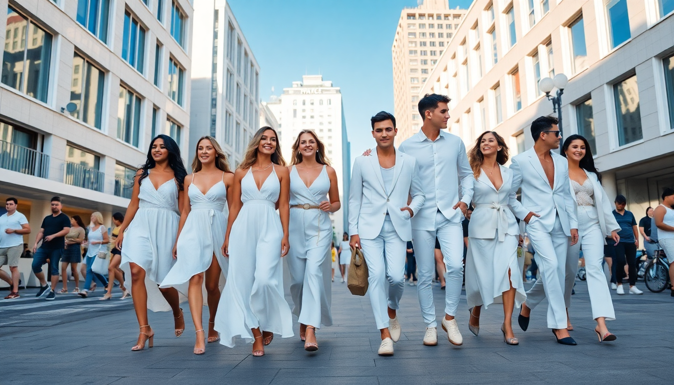 Scopri il total white: la tendenza moda dell’estate 2025
