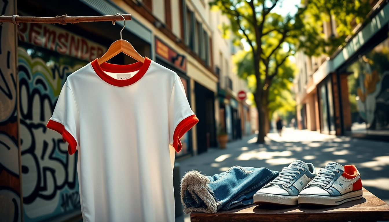 Scopri perché la ringer tee è tornata di moda nel 2024