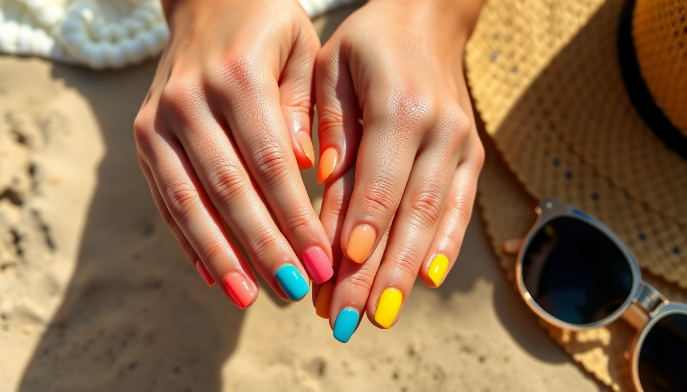 Unghie in trend per l’estate 2025: i colori da non perdere