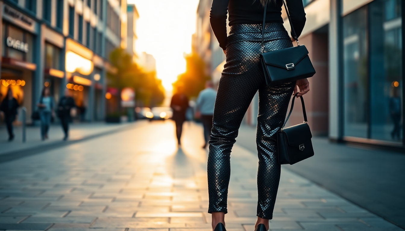 Pantaloni di paillettes: 5 idee di outfit per brillare con stile