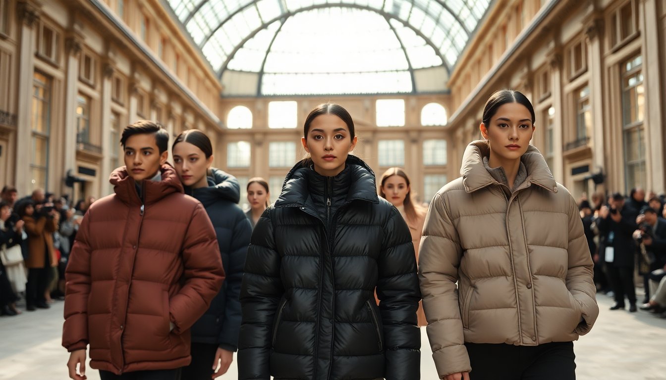 Bosideng lancia a Parigi una collezione innovativa di piumini: scopri le novità!