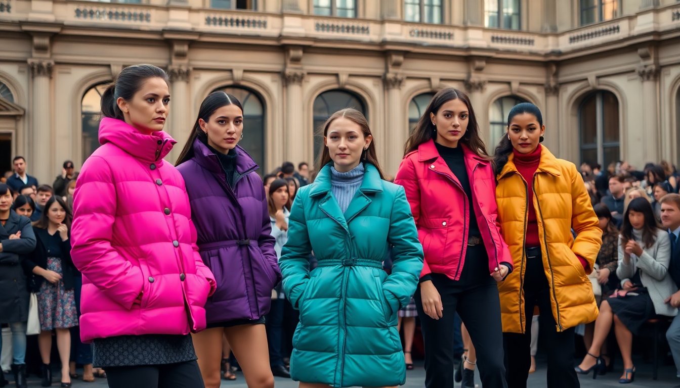 Bosideng svela la nuova collezione di piumini a Parigi: moda e stile invernale