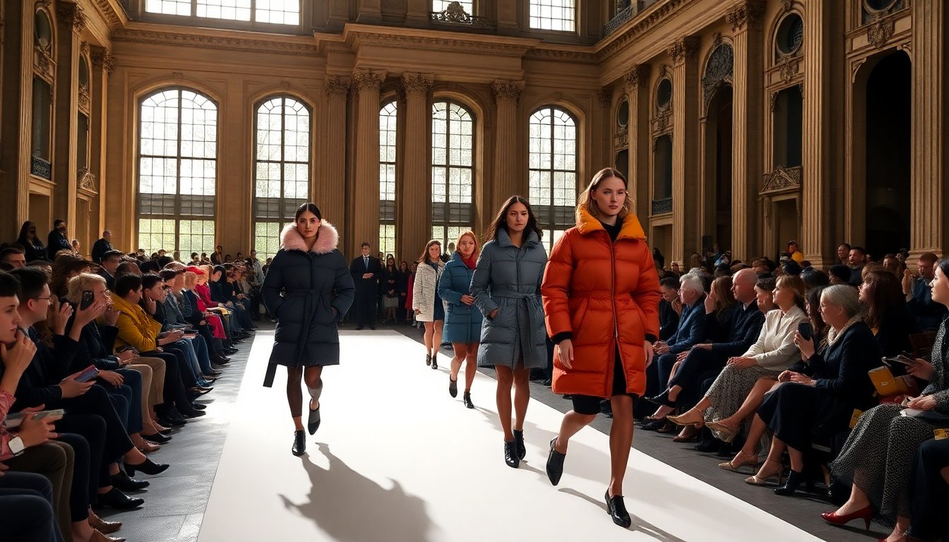 Bosideng svela la sua esclusiva collezione di piumini a Parigi