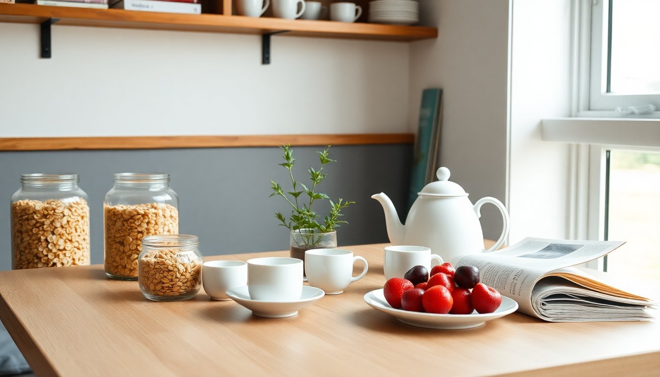 Idee per un Angolo Colazione Funzionale e di Stile