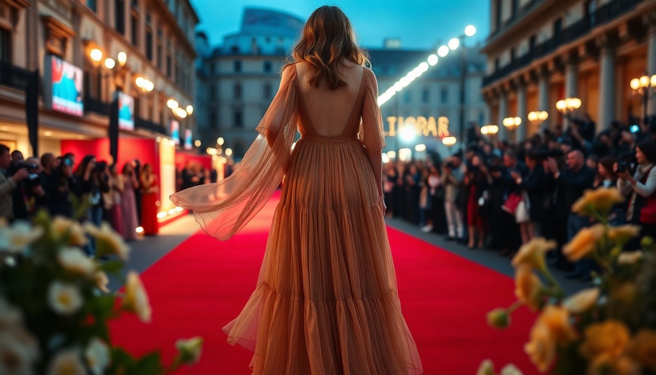 Il Fascino Boho Chic di Cristiana Capotondi sul Red Carpet