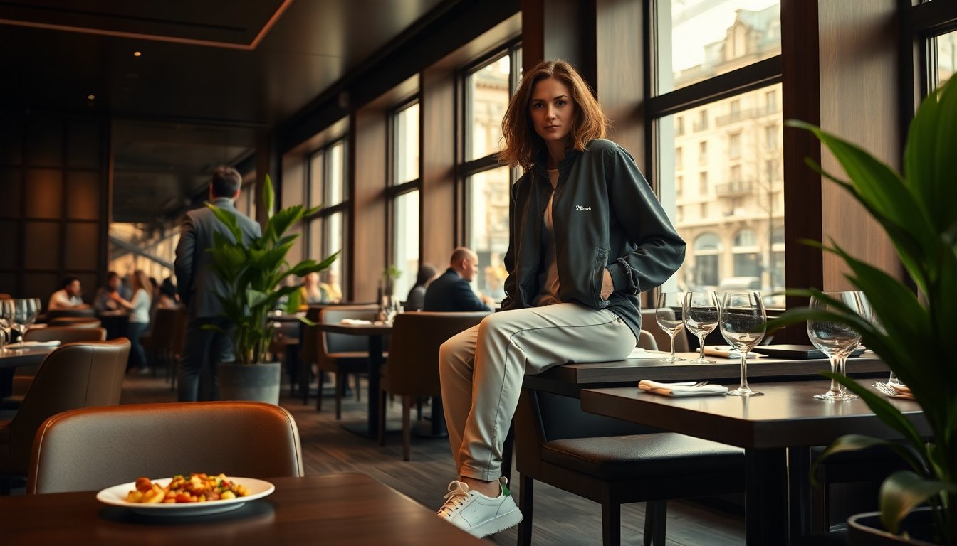 Il look sportivo e chic di Elodie durante un pranzo esclusivo a Milano