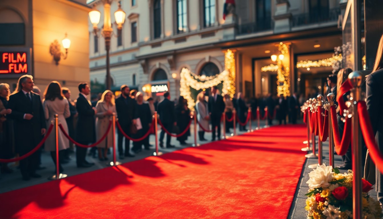 La Magia del Tappeto Rosso: Scopri la Festa del Cinema di Roma