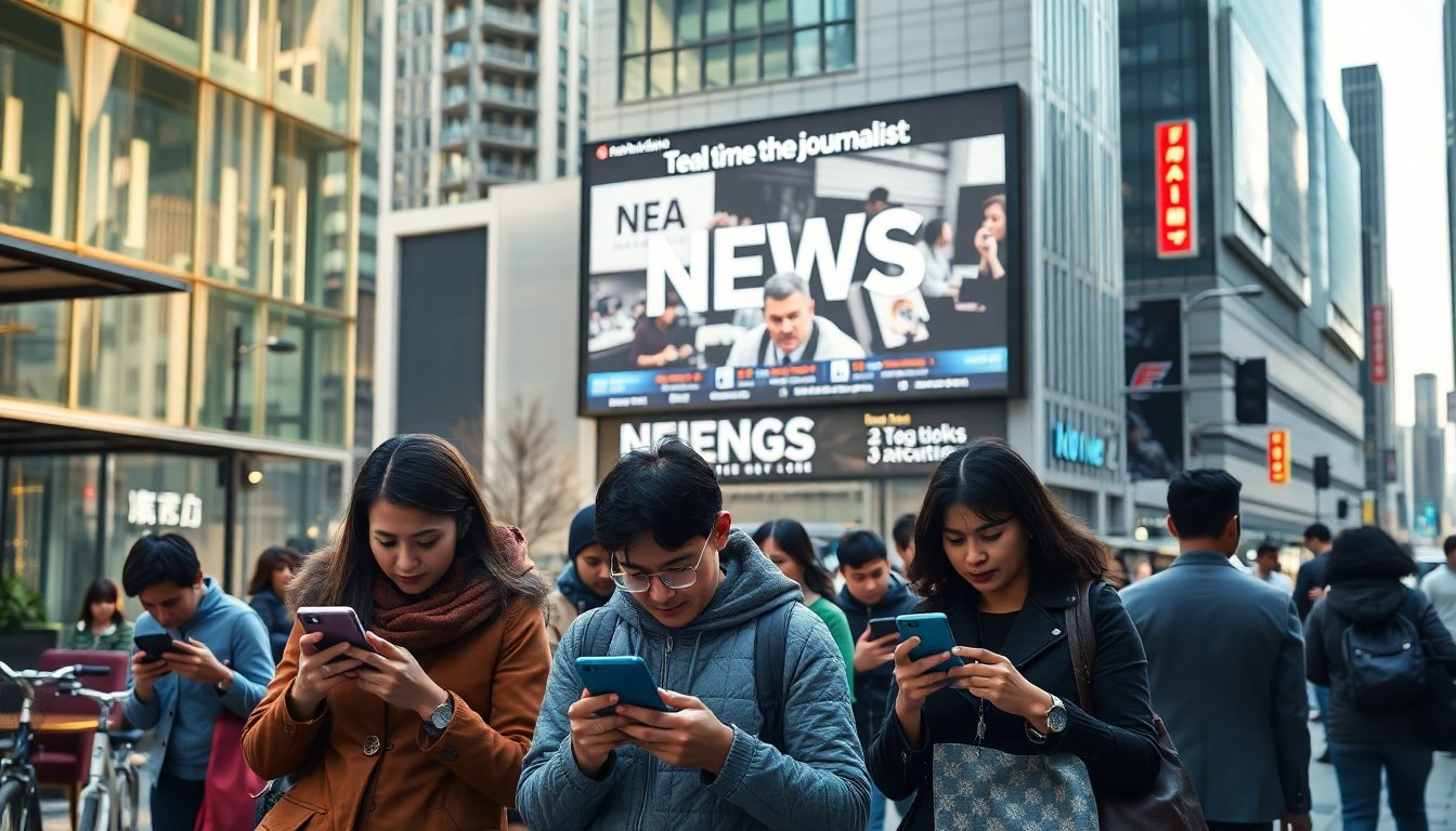L’impatto dei social media sul giornalismo moderno