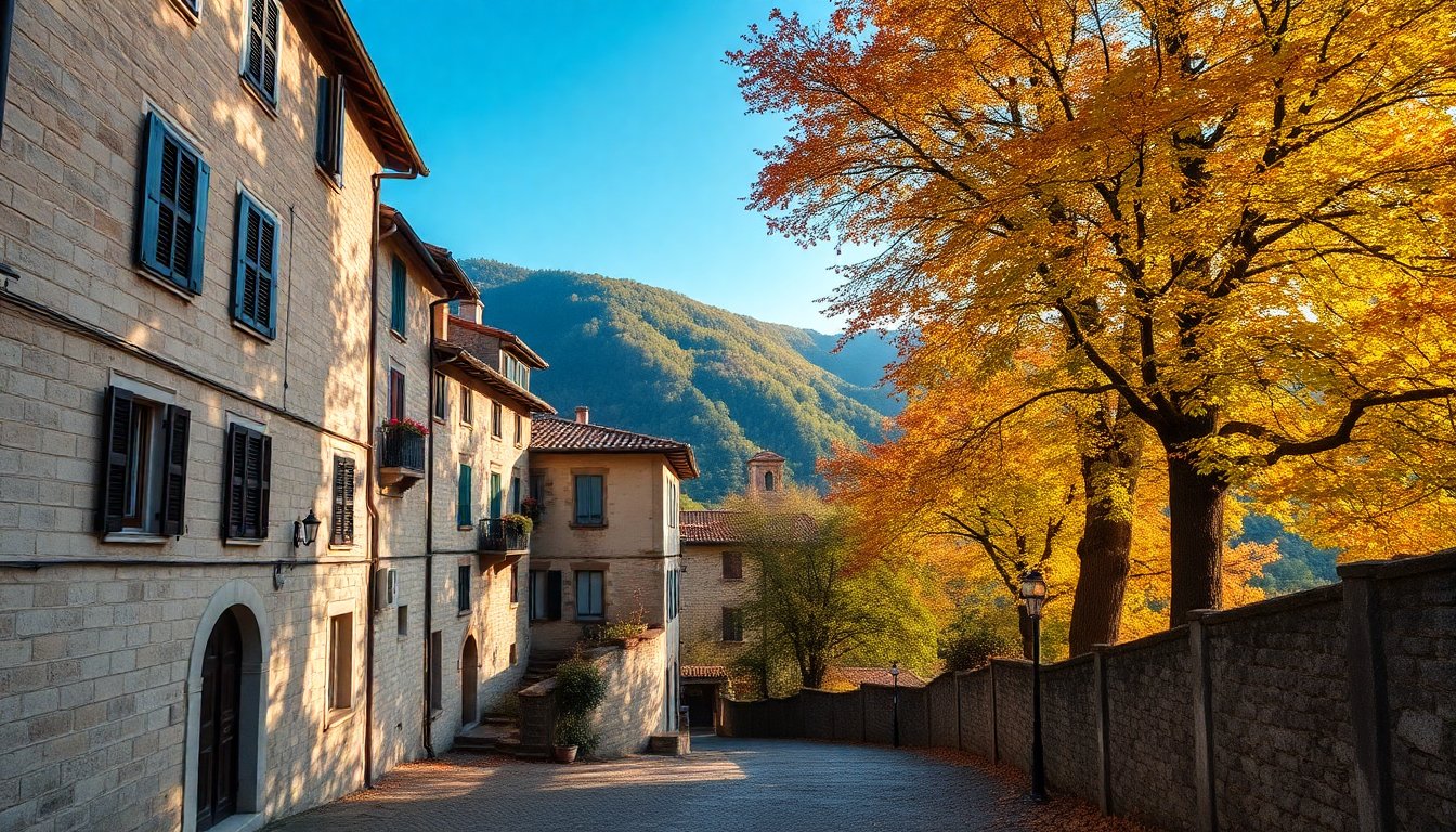Nusco: Scopri il Fascino del Borgo Medievale Campano in Autunno