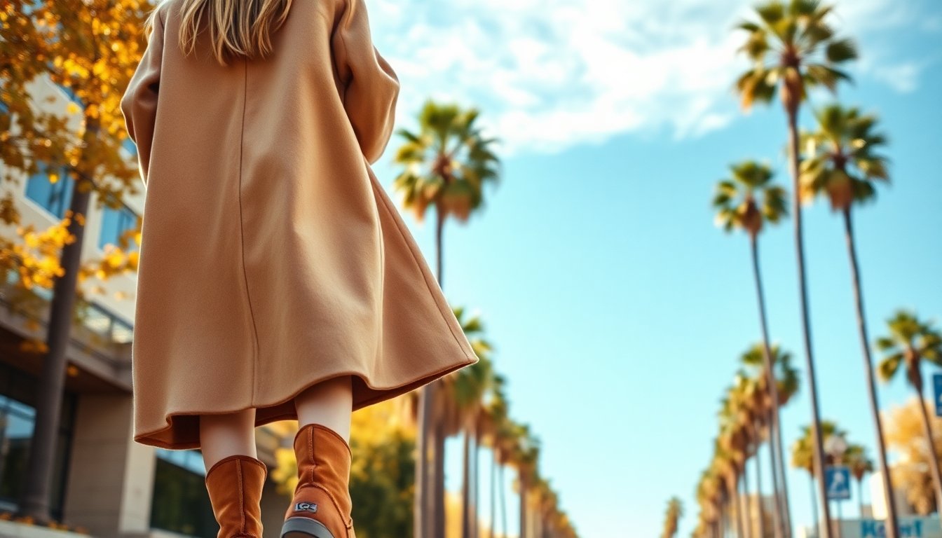 Scopri il look easy-chic di Elsa Hosk con UGG a Los Angeles: tendenze moda da non perdere!