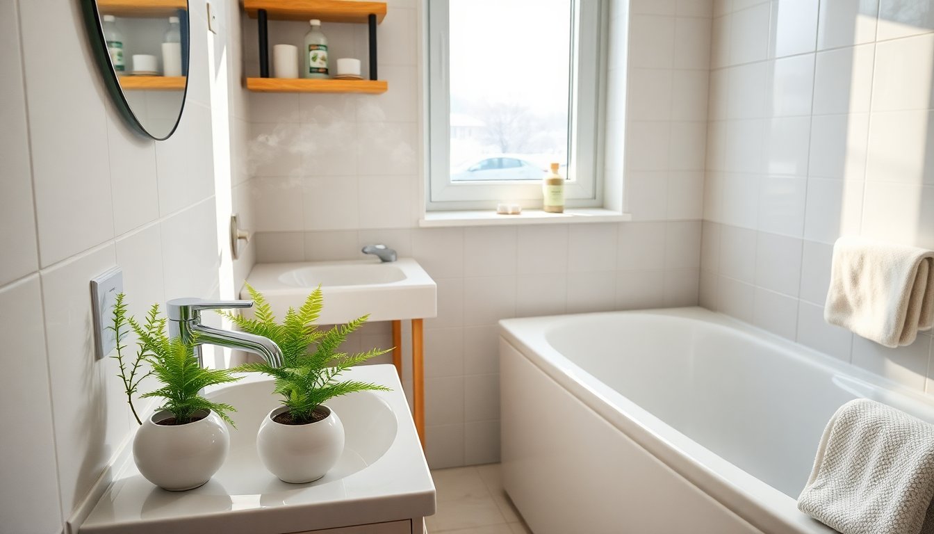 Soluzioni Naturali per Mantenere il Tuo Bagno Sempre Ordinato in Inverno