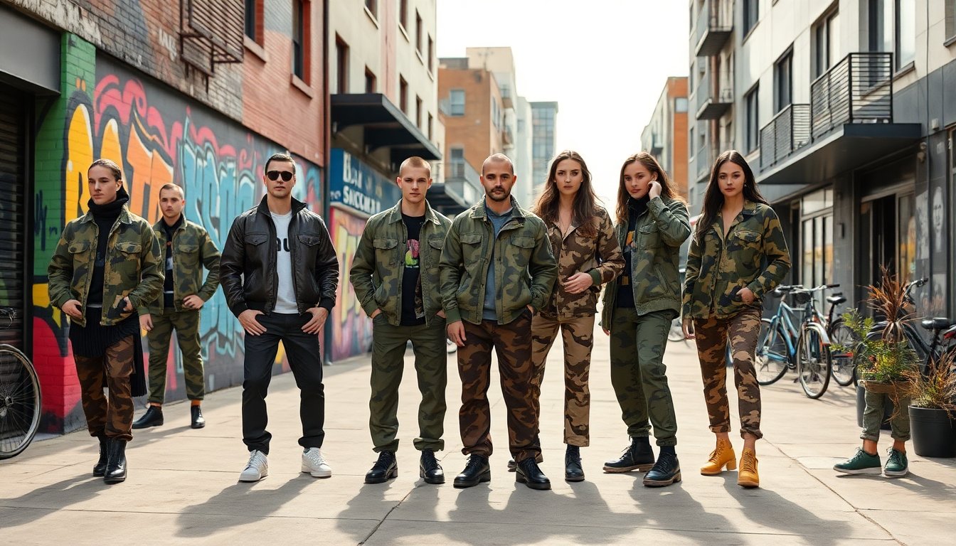 Stampa camouflage: perché il camouflage è diventato un must-have della moda
