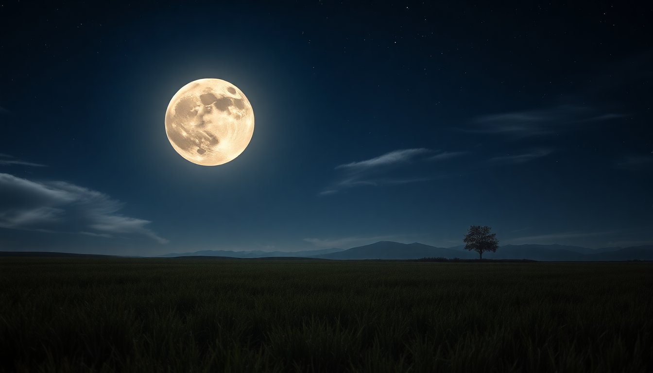 Superluna di Ottobre: Scopri le Emozioni che Risveglia nel Cielo Notturno